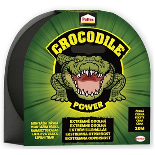  LJEPLJIVA TRAKA CROCODILE POWER CRNA PATEX Cijene
