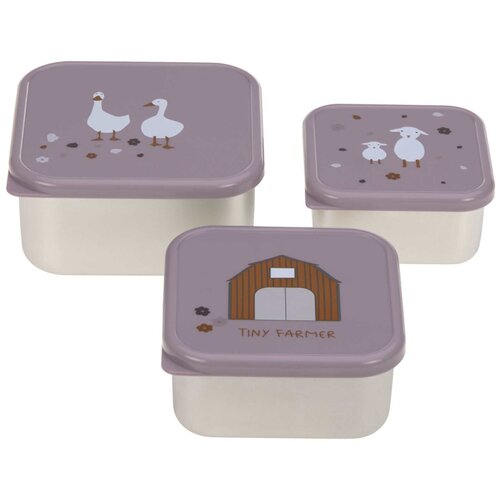 Lässig posuda za pospremanje 3 kosi tiny farmer lilac Cijene