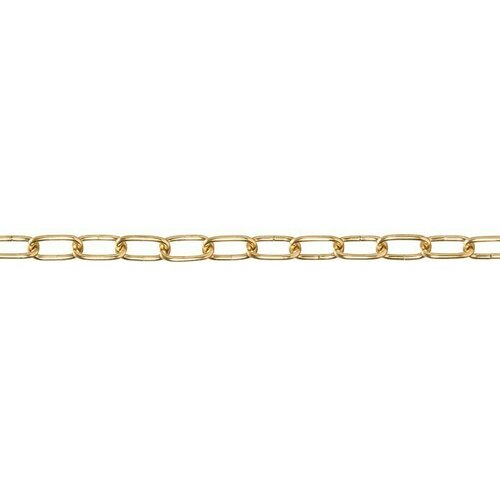 STABILIT Prstenasti lanac po metru (Promjer: 2 mm, Zlatne boje) Slike