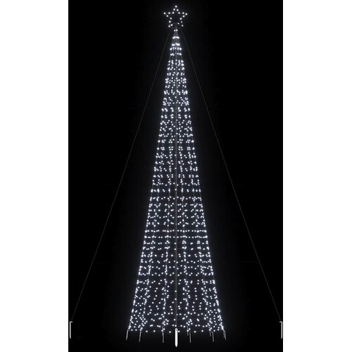  LED božićno drvce sa &scaron;iljcima 1534 LED hladno bijelo 500 cm Cijene