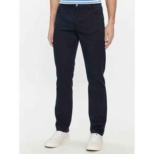 Tommy Hilfiger Jeans hlače Denton MW0MW33908 Mornarsko modra Straight Leg