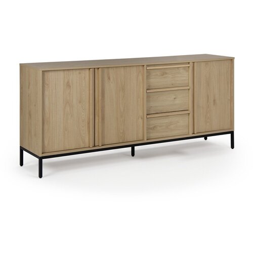 Marckeric Komoda v hrastovem dekorju v naravni barvi 180x80x40 cm Luc &amp;ndash; Slike