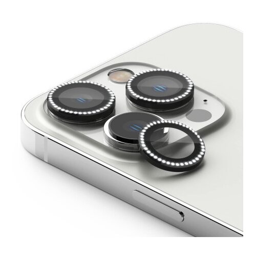  Zaštita za kameru diamond za iphone 16 pro (6.3)/16 pro max (6.9) crna ( FL11430 ) Cene