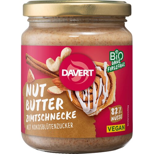 Davert Bio oreščkovo maslo Cimetov polžek - 250 g Cene