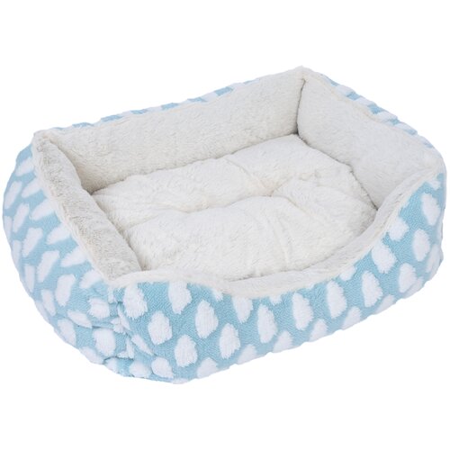 zooplus Basics meki krevet Fluffy - Plave boje Cijene