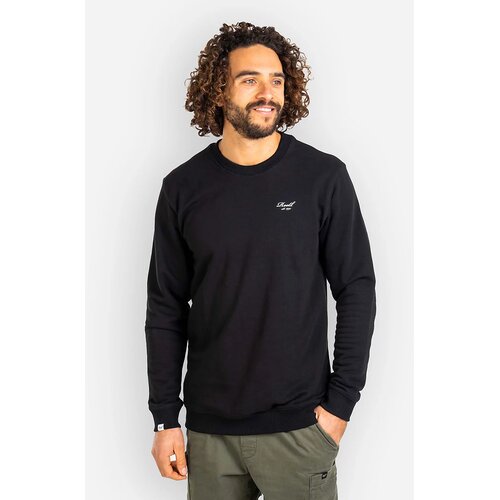 Reell Staple Terry Crewneck Co Pulover deep black Cene