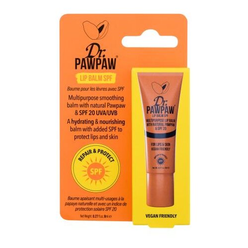 Dr.PAWPAW Balm SPF20 balzam za ustnice 8 ml Slike
