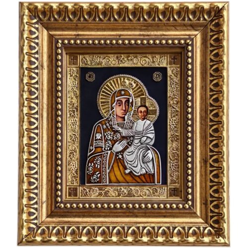  Ikona u ramu Presveta Bogorodica Mozdokska, 220x255x32mm Cene