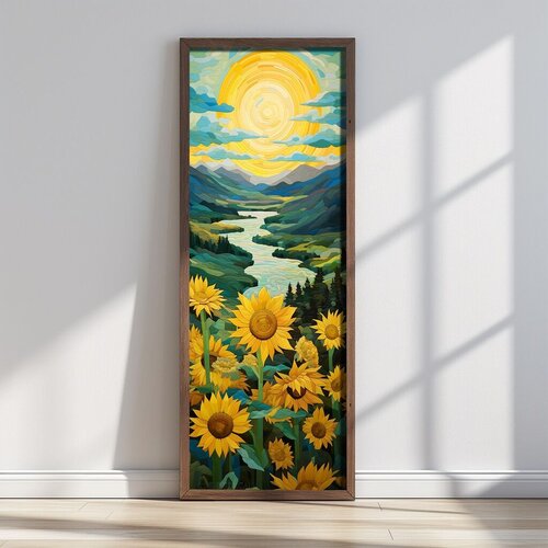 Wallity slika LONG002-S/120-40, 40 x 120 cm Cene