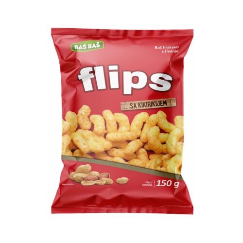 Ba&amp;scaron; Ba&amp;scaron; FLIPS SA KIKIRIKIJEM 150G Slike