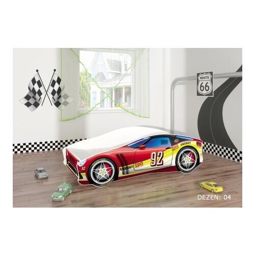 ACMA krevet za decu automobil 140x70 cm 04 ( acmkrcar140x7004 ) Cene