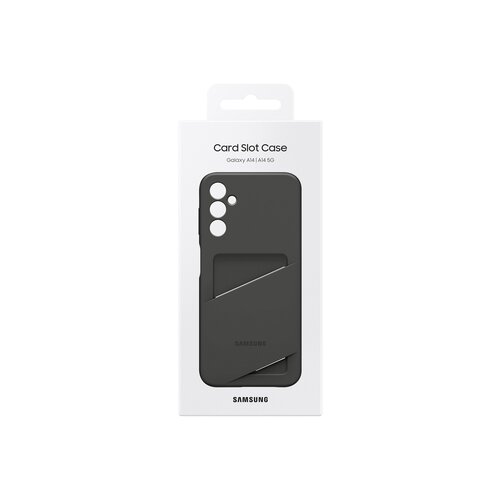 Samsung maska sa slotom za karticu za A14, crna Slike