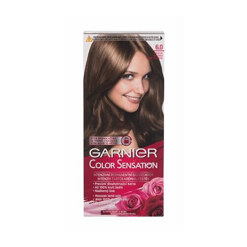 Garnier color Sensation trajna barva za lase 40 ml odtenek 6,0 Precious Dark Blonde Cene