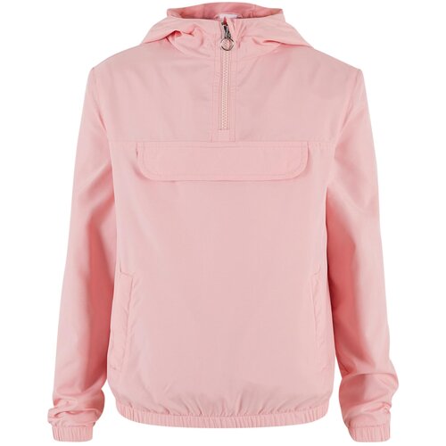 Urban Classics Kids Girls&amp;#039; Basic Pullover Jacket - Pink Slike