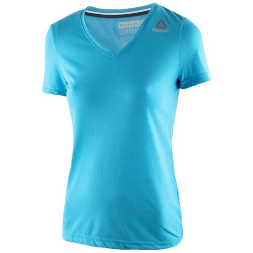 Reebok Majice s kratkimi rokavi AY3995 Modra Slike