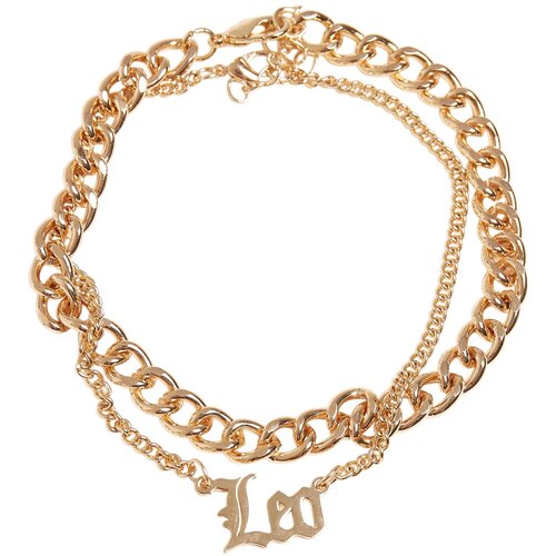 Urban Classics Accessoires Zodiac Golden Anklet leo Slike