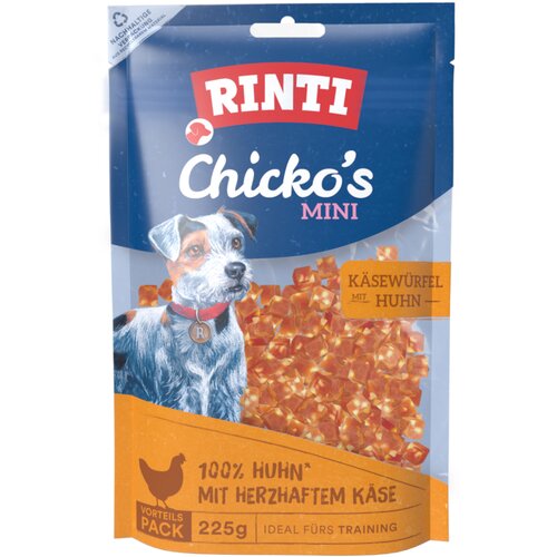 Rinti Chicko Mini - Kockice sira s piletinom (225 g) Slike