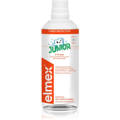 Elmex Junior 6-12 Years vodica za usta za djecu 400 ml Slike