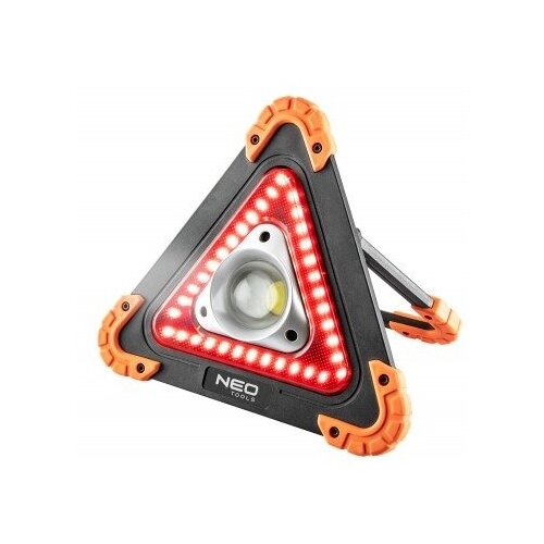 Neo Tools 99-076 delovna LED svetilka in signalni trikotnik 2 v 1, 800 lm Cene