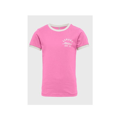 Kids Only Majica Karen 15271471 Roza Slim Fit Slike