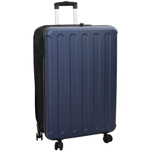VidaXL Zložljiv kovček s trdo lupino 28&amp;quot;&amp;quot; Temno modra 50x30x76 cm ABS Slike