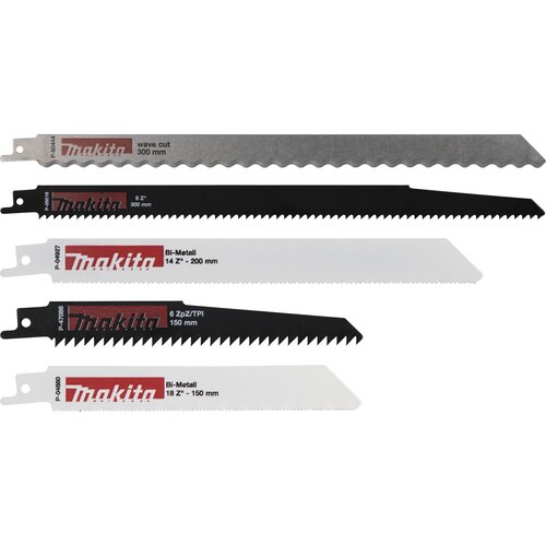 Makita P-83951 Recipro Starter Set Uni 5pcs. Slike