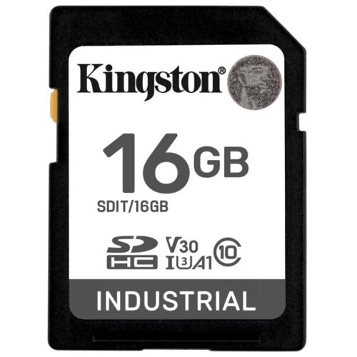 Kingston Technology Industrial 16 GB SDHC UHS-I 10.razred Cene