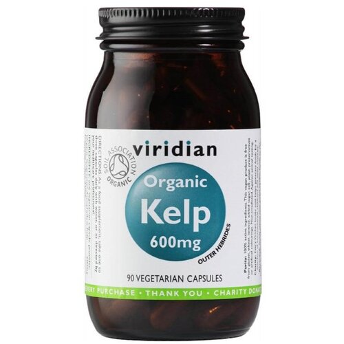 Viridian Nutrition Ekološki Kelp - Jod Viridian, 600mg (90 kapsul) Cene