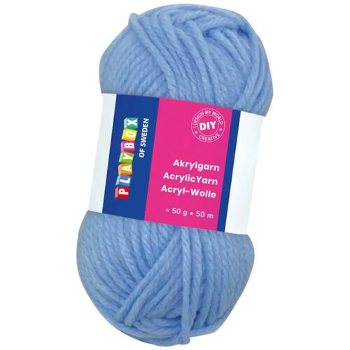 Playbox PlayBox: Akrilna preja 50g, 50m, svetlo modra barva Cene
