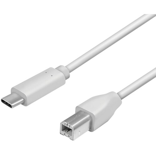 Logilink USB 2.0 Type-C cable, C M to USB-B M, grey, 2 m, CU0161 Cene