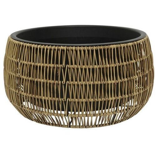 STIL PVC pletena tegla Kate svjetlo smeđa 48x48x24 cm Cijene