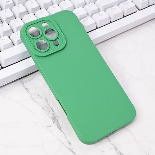 Teracell torbica Silikon Pro Camera za iPhone 16 Pro Max 6.9 tamno zelena Slike