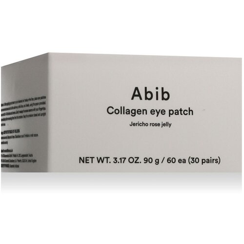 Abib Jericho Rose Jelly Collagen Eye Patch maska za področje okoli oči za vse tipe kože 60 kos Slike