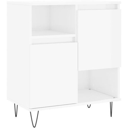 Maison Chic Komoda - Predalnik visok sijaj bela 60x35x70 cm inženirski les, (21720803) Cene