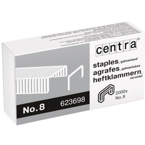 Spajalice STROJNE BR.21/4 PK2000 CENTRA ESSELTE 623698 Slike