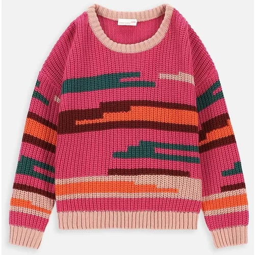 Coccodrillo Dječji džemper boja: ljubičasta