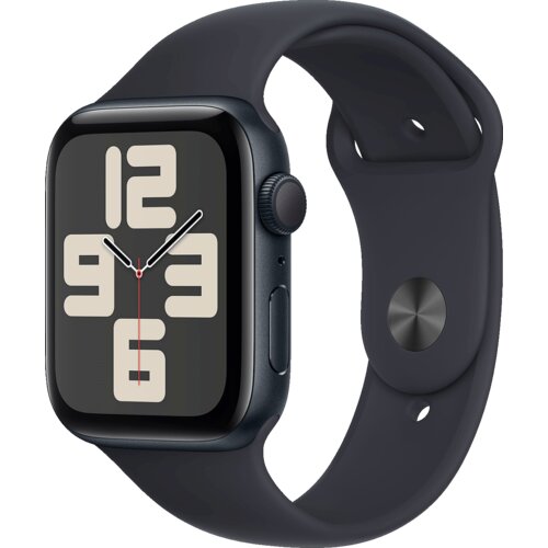Apple Pametni sat, 1.78" LTPO OLED zaslon, vodootporan BT, WiFi - Watch SE 2023 GPS 44mm Midnight Cijene