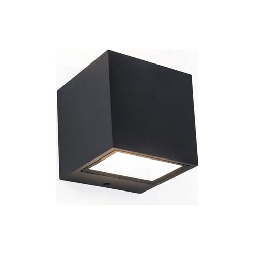 Lutec Lampen Vanjska zidna LED svjetiljka (9 W, 8,8 x 8,5 x 8,6 cm, Crne boje, IP54) Slike