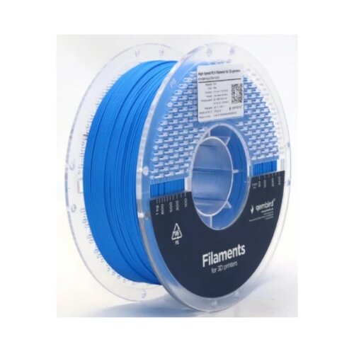 Gembird 3DP-PLA1.75HY-01-B PLA filament velike brzine za 3D stampac 1.75mm, kotur 1KG BLUE Cene