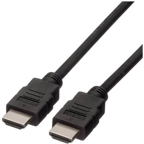 Roline hdmi priključni kabel hdmi-a vtič 7.50 m črna 11.04.5736 zaščiten hdmi kabel, (20421310) Cene
