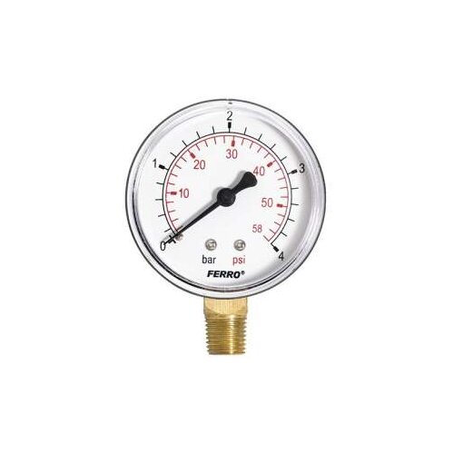 Ferro MANOMETAR fi 63mm 0-4 bar RAV. M6304R Cijene