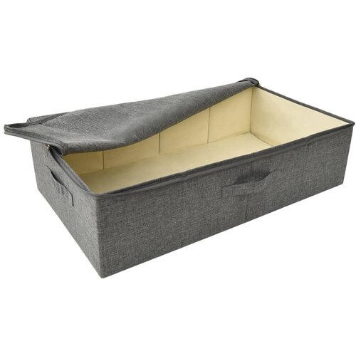  Kutija za pohranu od tkanine 70 x 40 x 18 cm antracit Slike