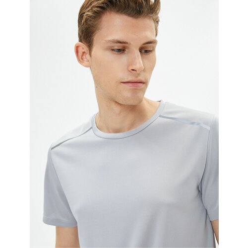 Koton Sports T-Shirt Reflective Printed Crew Neck Short Sleeve Cene