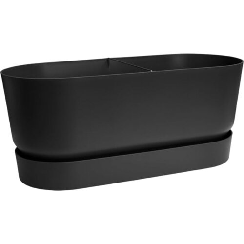 ELHO greenville terrace trough 80 cm wheels - Črna Cene