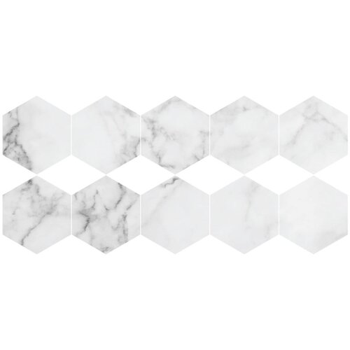 Ambiance set od 10 podnih naljepnica Hexagon Cijene