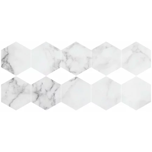 Ambiance set od 10 podnih naljepnica Hexagon
