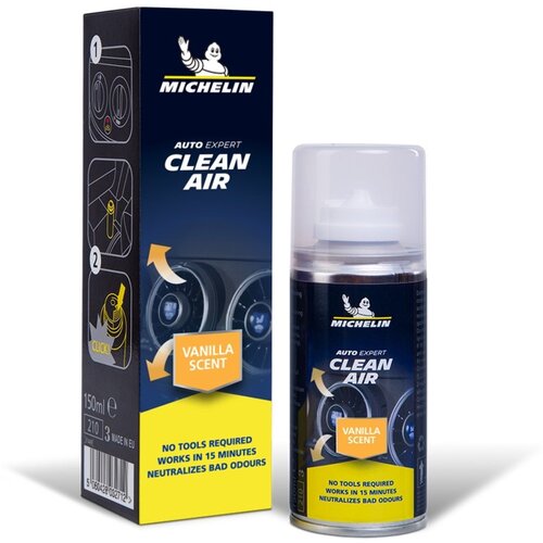 Michelin sprej za čišćenje auto klime vanila 150ml 1+1 Slike