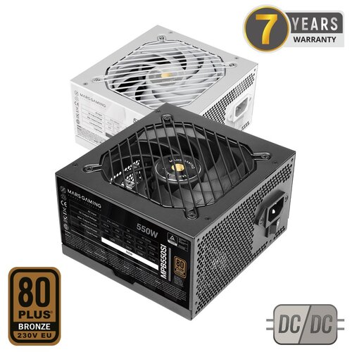 TACENS Mars Gaming MPB550SI power supply unit 550 W 24-pin ATX ATX Black Cijene