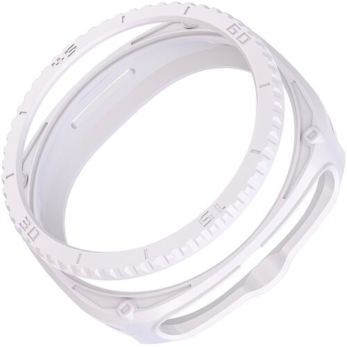 INF združljivo ohišje iz tpu za samsung galaxy Watch8 classic 46 mm white, (5000079997) Cene