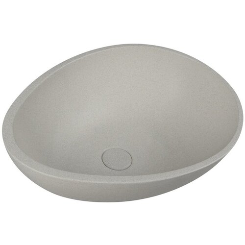 Sapho Svijetlo sivi betonski umivaonik 53x39 cm Punc &amp;ndash; Slike